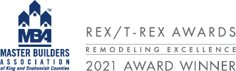 Master Builders Association of King and Snohomish Counties – Rex/T-Rex Awards Remodeling Excellence 2021 Award Winner